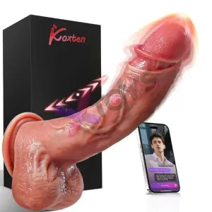 KOXTEN Thrusting Dildo – APP Control Realistic Vibrator
