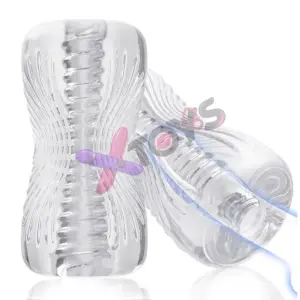 Abanney Male Masturbator – TPE 3D Textured Stroker Sleeve