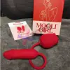 MOOLIGIRL Rose Thrusting G Spot Vibrator – 10 Sucking Modes thumbnail