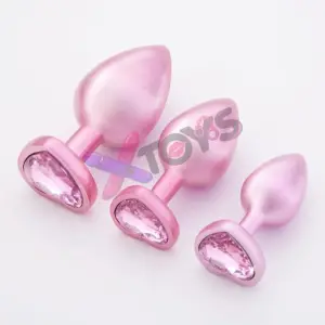 UTIMI Anal Plug 3 PCS Crystal Butt Plug Set
