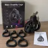 Yivans Male Chastity Cage with 5 Rings thumbnail