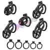 Male Chastity Cage – 3D Printed 5 Ring Design thumbnail