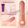 Vibrating Penis Sleeve – 10 Modes Remote Control Extender thumbnail