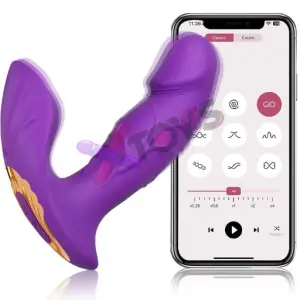 App Controlled Wearable Vibrator 9 Modes